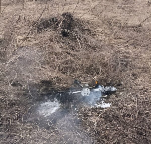 Боец добровольной народной дружины одного из приграничных районов Курской области из охотничьего ружья сбил вражеский дрон