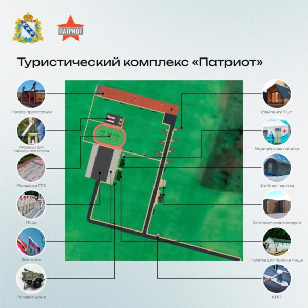 Туристический комплекс «Патриот» будет создан на территории, прилегающей к мемориальному комплексу «Курская битва»