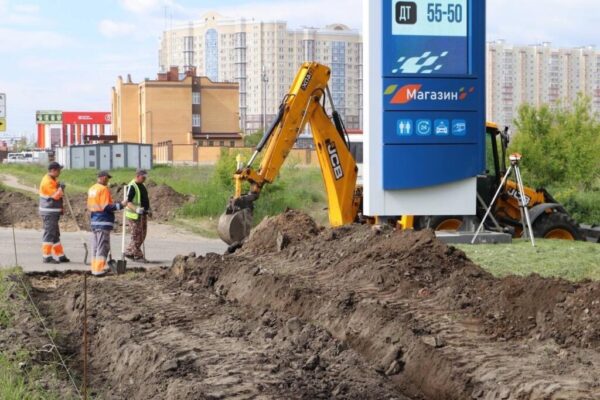 В областном центре идет ремонт дороги, ведущей к к мемориальному комплексу «Курская дуга»