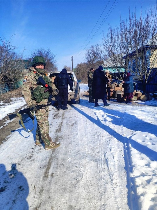 Бойцы отряда «БАРС-Курск» продолжают помогать жителям приграничья