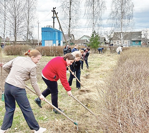 Весна – время наводить санитарный порядок