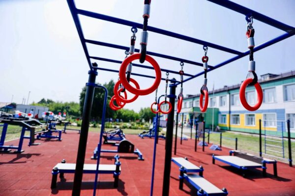 В Солнцевском районе Курской области открыли новую площадку ГТО